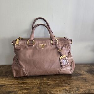 Prada Women's Brown Leather Bag